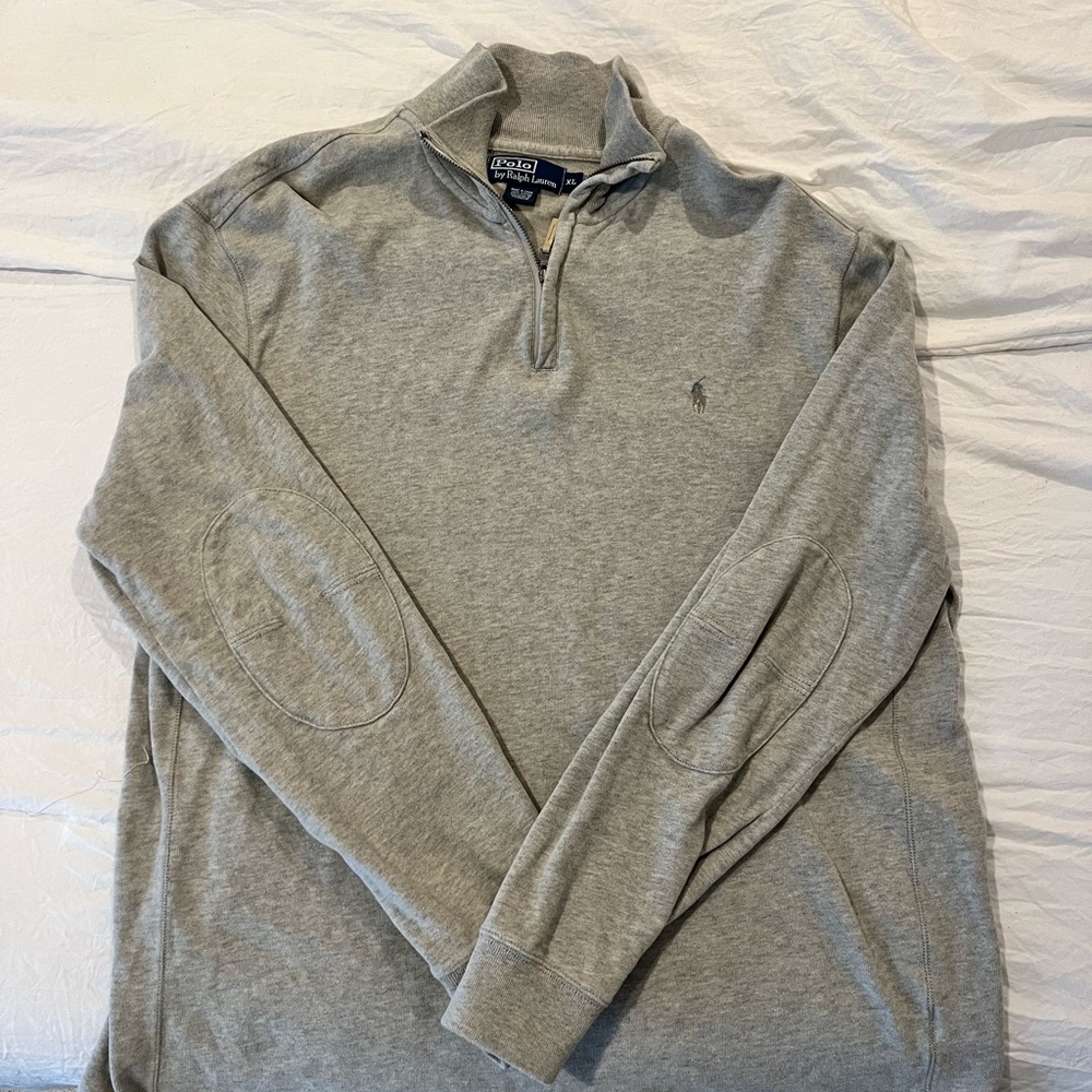Ralph Lauren Polo - Quarter zip Grey - XL